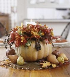 Pumpkin Centerpiece