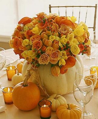 White Pumpkin Floral